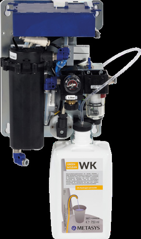 WEK Light Water Decontamination System (built-in version)