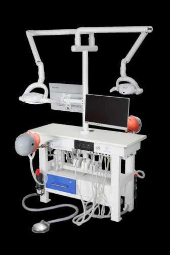 Double-Sided Phantom Head Simulator for Dental Training