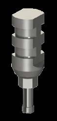 Titan-Provisoriumsabutment Hex – Noris Medical GmbH, Implantatkomponenten & Zubehör