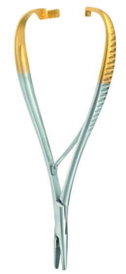 Lichtenberg Nadelhalter TC 14 cm – Otto Leibinger, Chirurgische Handinstrumente