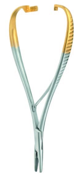 Derf-Nadelhalter TC 13 cm – Otto Leibinger, Chirurgische Instrumente