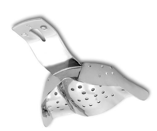 Ehricke Impression Tray for Partially Toothed Upper Jaws Size 1