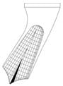 Davier d'extraction modèle anglais Fig. 22 Molaires inférieures – Otto Leibinger, Extraction Forceps