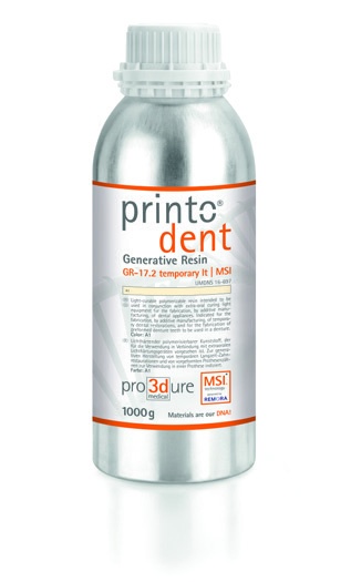 printodent GR-12 cast – pro3dure medical, 3D Printing Resins