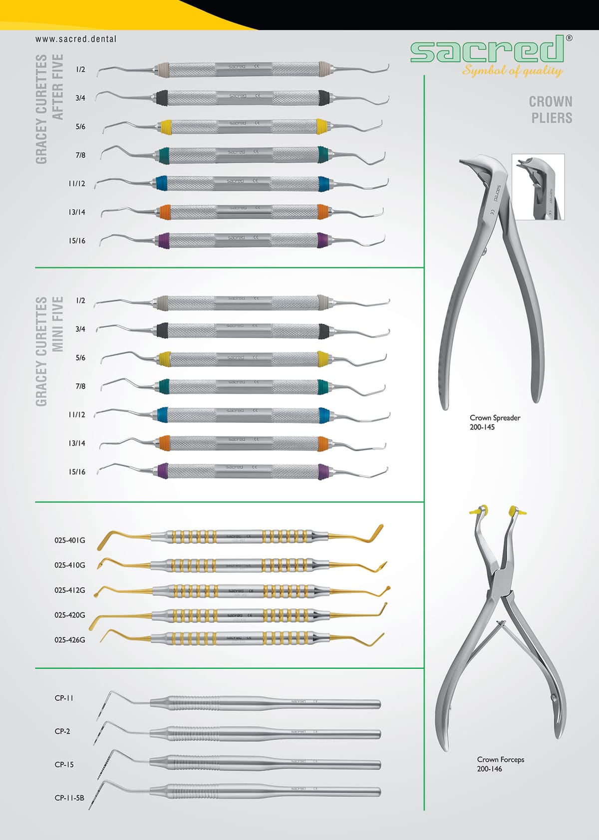 Periodontal Probe CP-11 – SACRED INTERNATIONAL, Periodontal Surgery