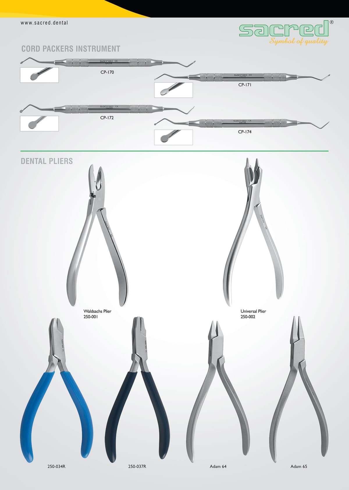 Pince dentaire universelle – SACRED INTERNATIONAL, Pliers