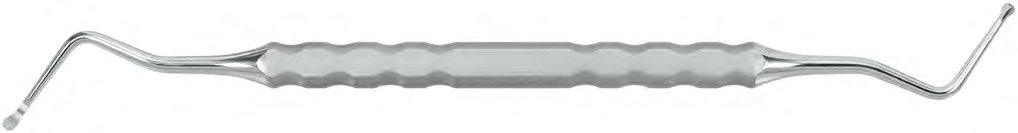 LUCAS Curette, 1.5 mm, serrated