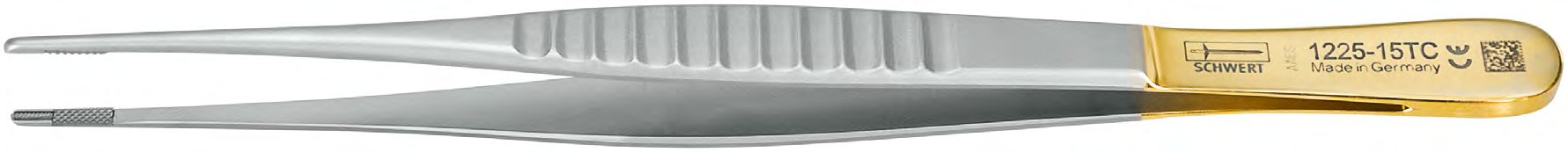 DE BAKEY Forceps with TC inserts