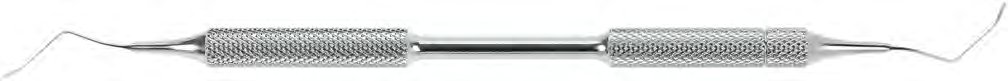 Retraction Cord Packer, serrated, mesial/distal