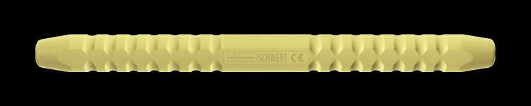 COLOR CODE Universal-Griff doppelseitig Schwarz/Gelb – Schwert, Sonden