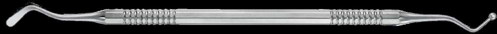 Spatel/Kugelstopfer 2,5/1,6 mm