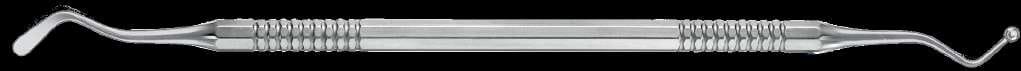 Spatel/Kugelstopfer 2,5/1,6 mm – Schwert, Füllungsinstrumente