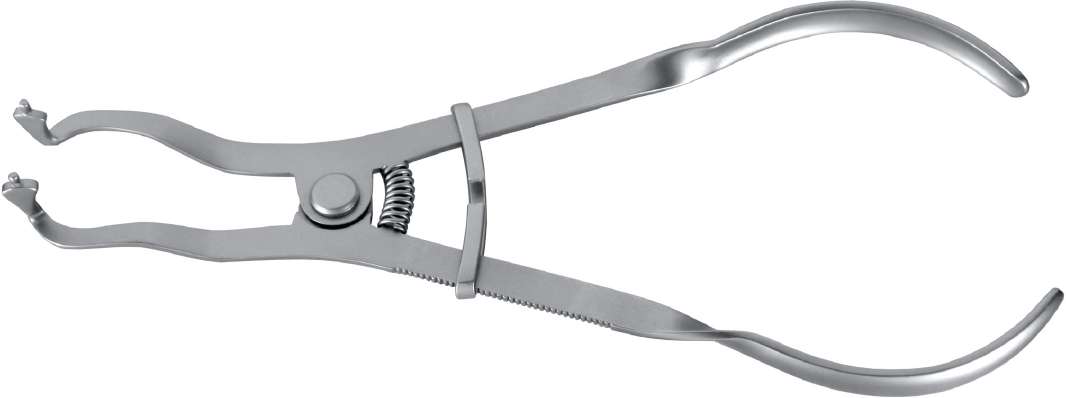 Pince à clamps 18 cm