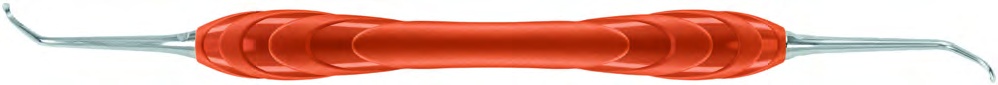 Chirurgische Kürette für mikroapikale Chirurgie 1,4 mm, Orange