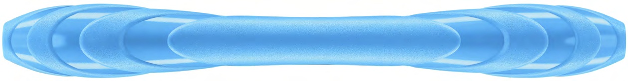 SCHWERT ERGO Design Handle, Turquoise, Double-Ended