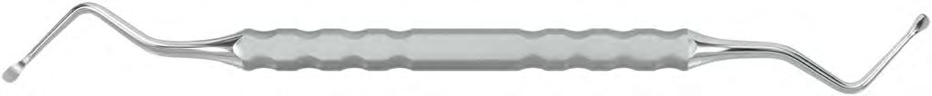 LUCAS Curette, 3.0 mm, non-serrated