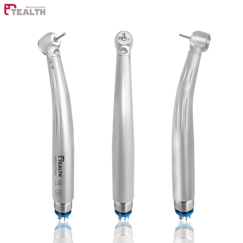 Turbine dentaire CK 18 LED à grande vitesse – Tealth Foshan Medical Equipment Co., Ltd, Handpieces and Contra-Angles