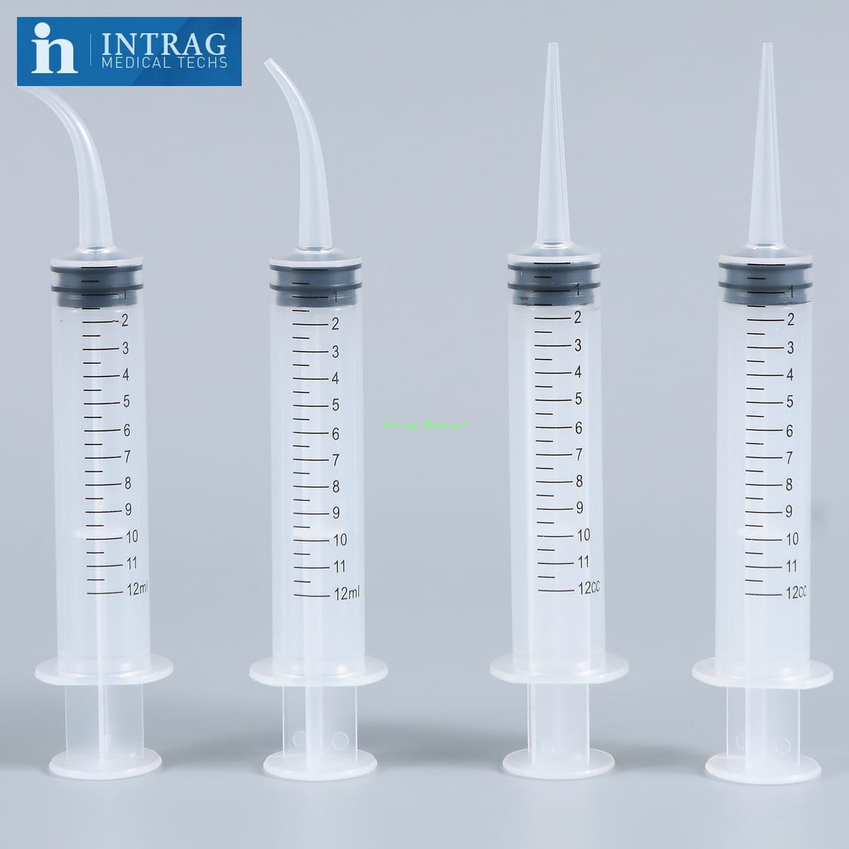 Disposable Curved Utility Syringe 12ml – Anhui Intrag Medical Techs Co.,Ltd., Applikationspistolen