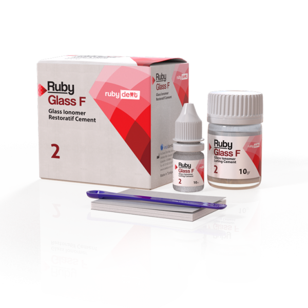 RubyGlass F – Inci Dental Tibbi Malz. San. Ve Tic. Ltd. Sti., Dental Cements