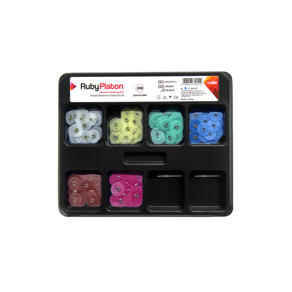 RubyPlaton Disc – Inci Dental Tibbi Malz. San. Ve Tic. Ltd. Sti., Polishing Wheels & Discs