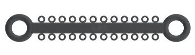 Ligature O - Ties Gray - PK/1008