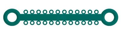 Ligature O - Ties Teal - PK/1008