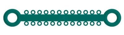 Ligature O - Ties Teal - PK/1008