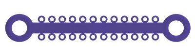 Ligature O - Ties Purple - PK/1008