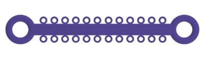Ligature O - Ties Purple - PK/1008
