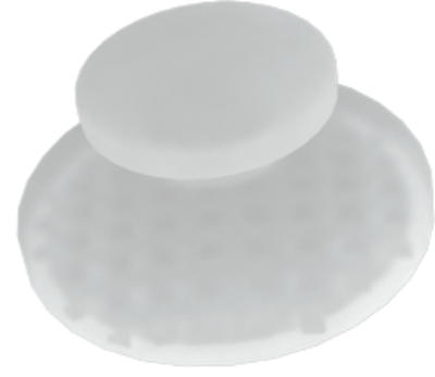 Ceramic Buttons Round - PK/10