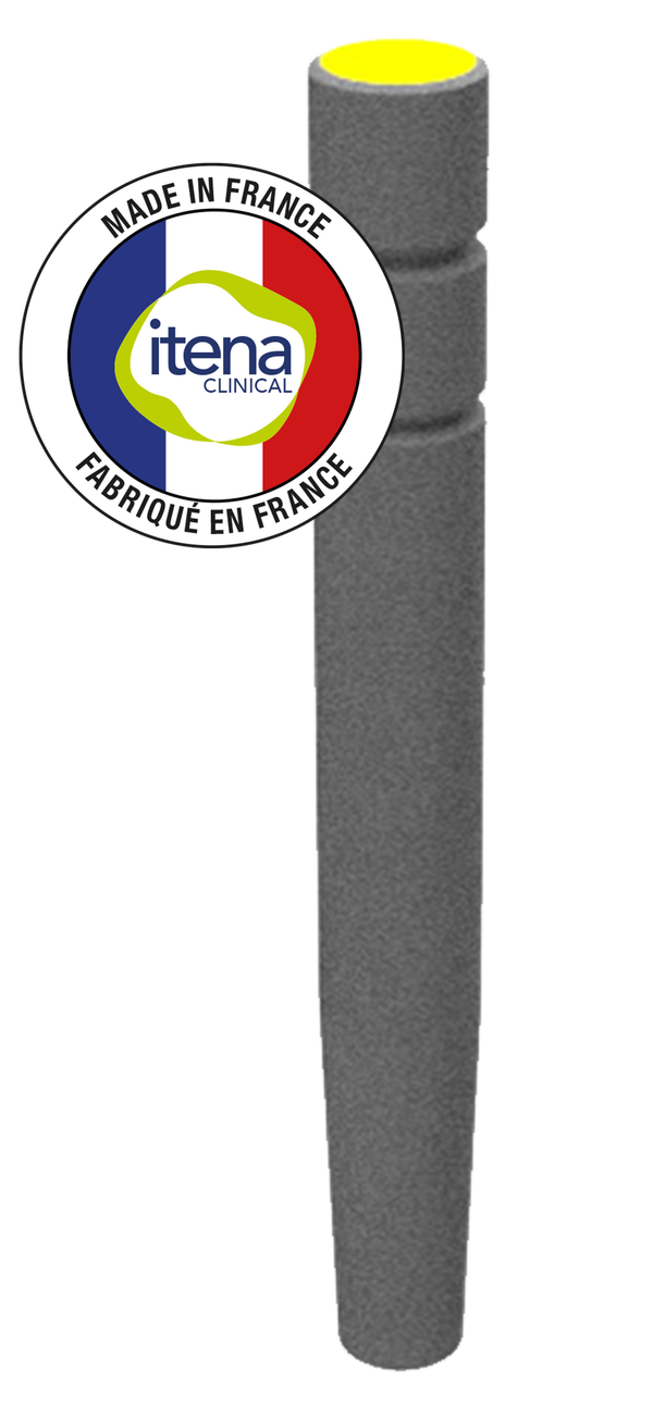 Dentoclic Long Yellow Sandblasted Titanium posts TIJL20-01