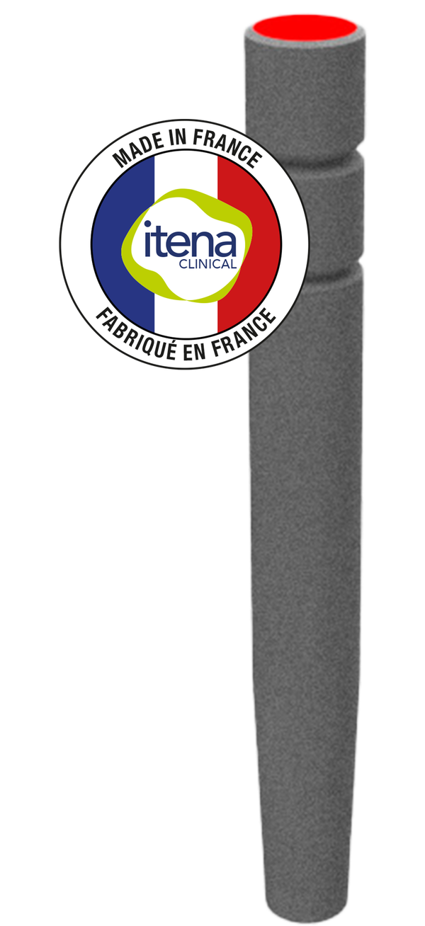 Dentoclic Red Sandblasted Titanium posts TIR20-2