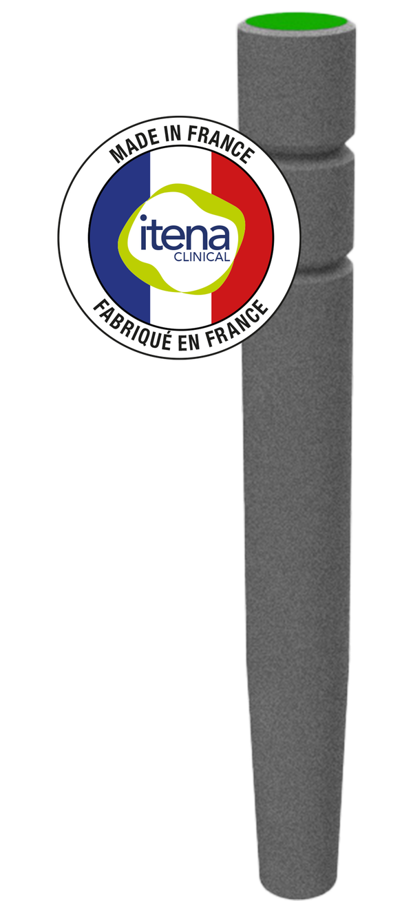 Dentoclic Green Sandblasted Titanium posts TIV20-4