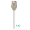 Polish HD Brush polishers (fine-grit) – ITENA Clinical, Polishing Points & Cups