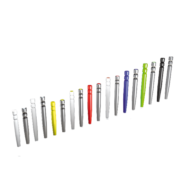 Dentoclic Espigas Acero inoxidable y Calcinables – ITENA Clinical, Parapulpal Pins