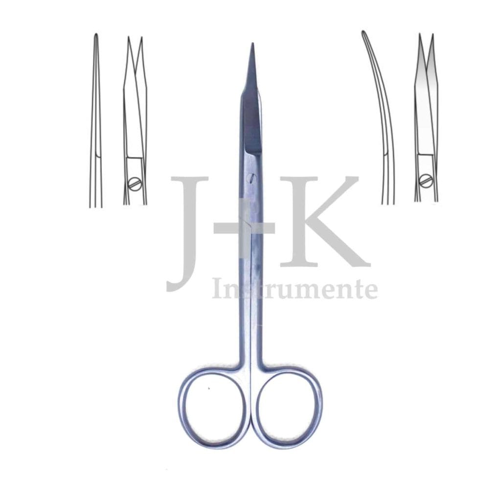 Goldmann Fox Schere Titan – J+K Chirurgische Instrumente GmbH, Chirurgische Instrumente