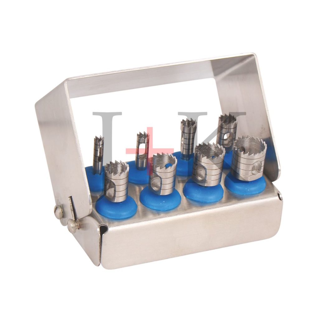 Trepanbohrer Ständer – J+K Chirurgische Instrumente GmbH, Implant Surgical Kits
