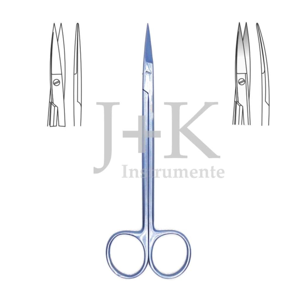 Kelly Schere Titan – J+K Chirurgische Instrumente GmbH, Surgical Instruments