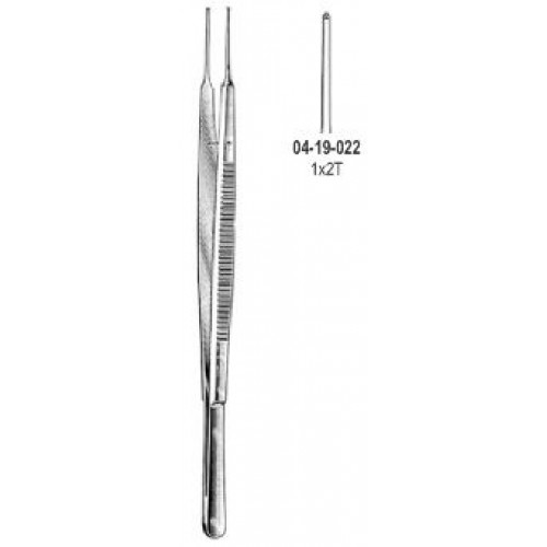 Pinzette Gerald 1x2T – J+K Chirurgische Instrumente GmbH, Tweezers & Forceps