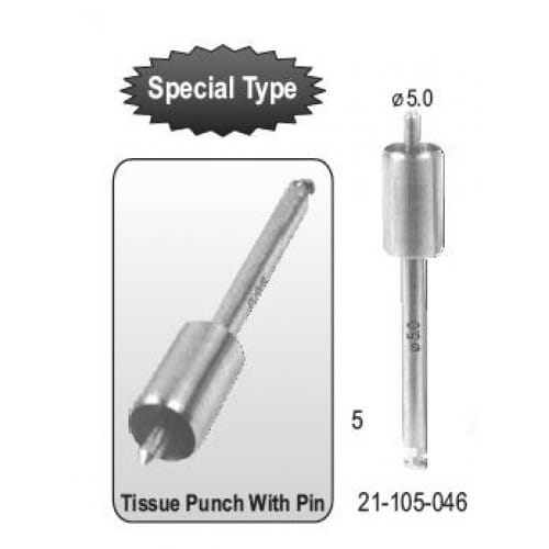 Gewebestanzen mit Pin – J+K Chirurgische Instrumente GmbH, System-Independent Instruments and Accessories