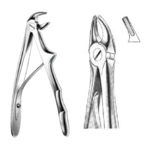 Zahnzangen für Kinder Fig. 139 – J+K Chirurgische Instrumente GmbH, Extraction Forceps