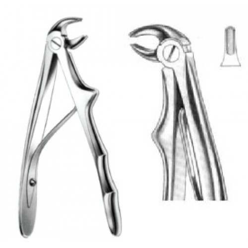 Zahnzangen für Kinder Fig. 5 – J+K Chirurgische Instrumente GmbH, Extraction Forceps