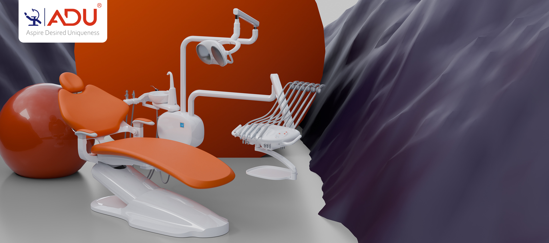 ADU M3 Top-Mounted American High-end dental chair