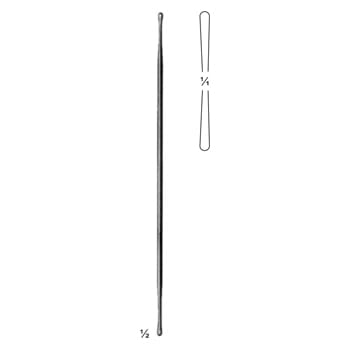 Probe with Eye / Double Ended – KT Surgico, Surgical Instruments