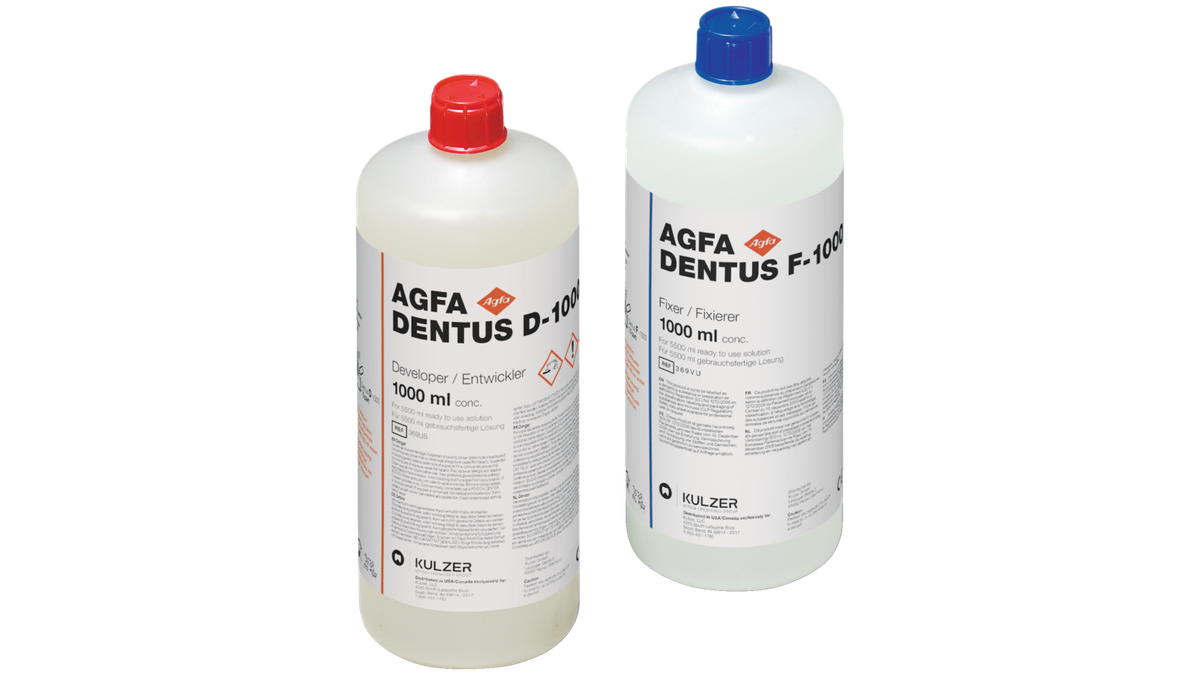 Agfa Dentus® X-Ray Chemicals – Kulzer, X-ray Chemicals