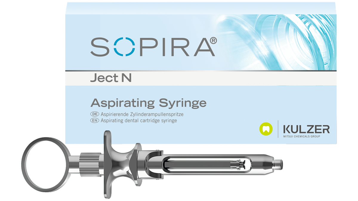 SOPIRA® Ject N Syringe – Kulzer, Cartridge Syringes