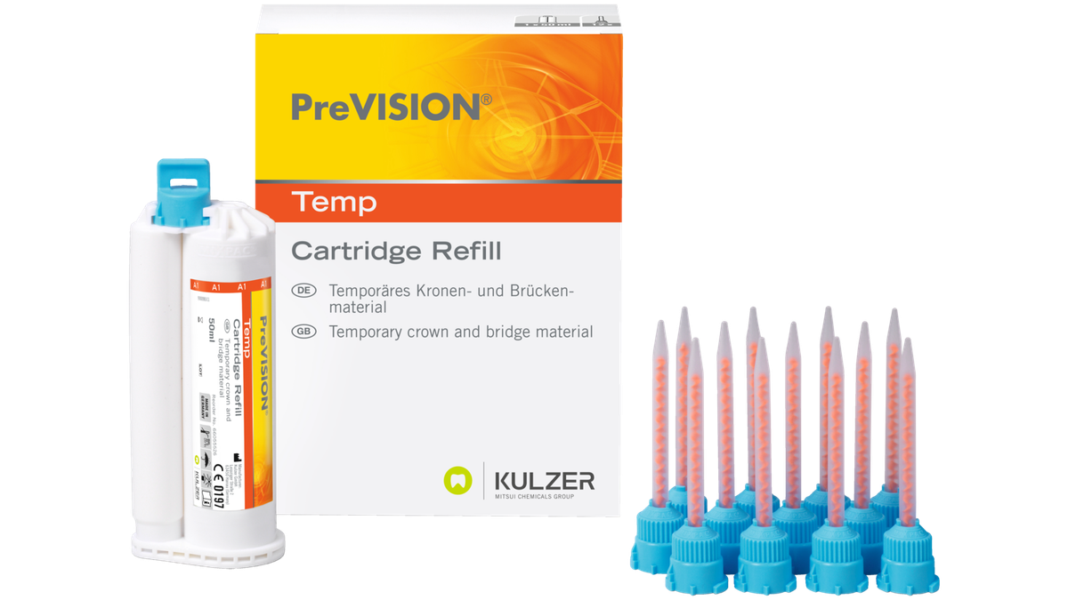 PreVISION® Temp – Kulzer, Provisorische Kronen