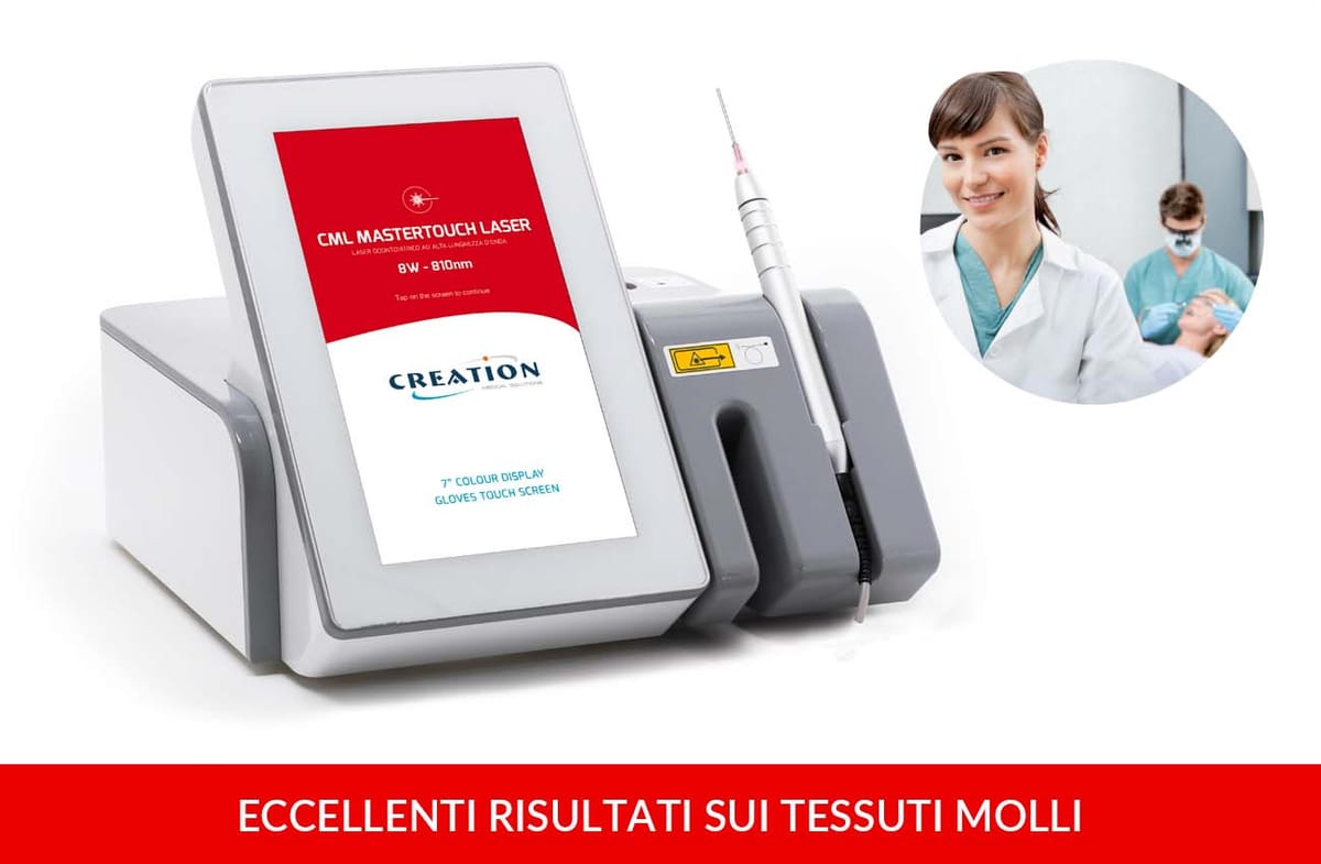 CML Master Touch Laser 8W – 808 nm – Ennebi Elettronica SRL, Geräte
