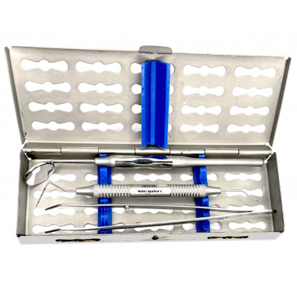 Dental Examination Kit of 3 in Cassette – LENOX INS - Lensur Instruments Ltd., Explorers