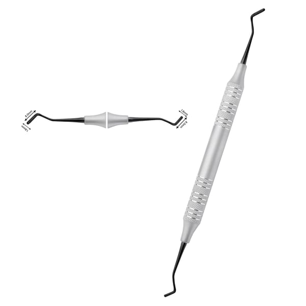 PFI Composite Filling Instruments Double Ended Vertical-TT Black Points